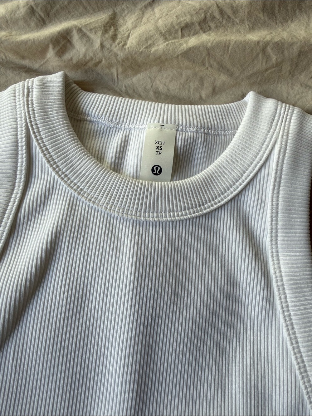 Lululemon Ribbed Heavyweight Cotton Racerback Tank - Picture 4 of 6